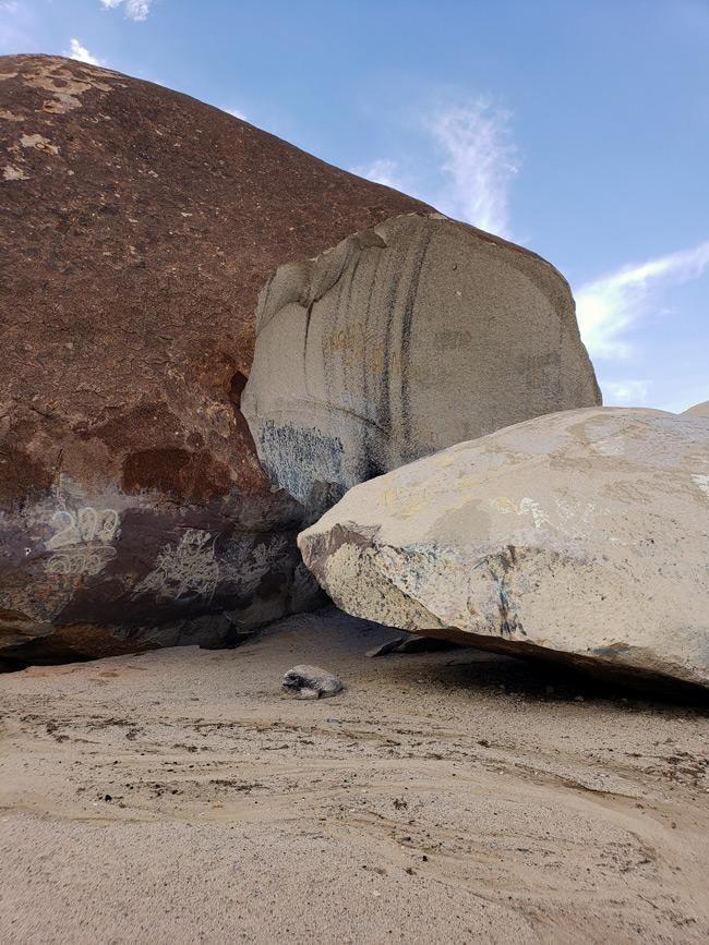 chip off the giant rock