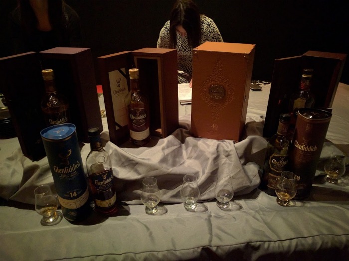 glenfiddich bottles