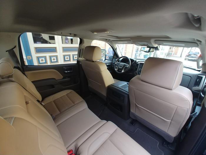 gmc sierra 2500 denali inside cab