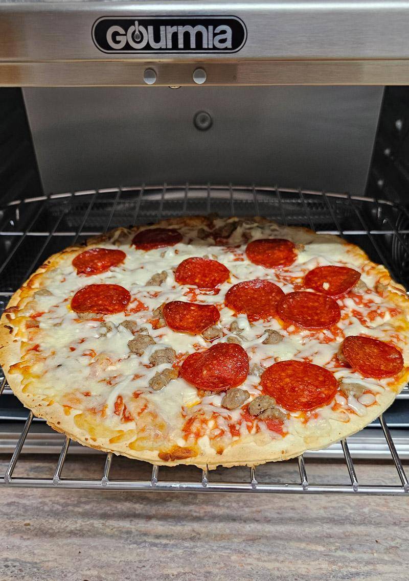gourmia xl oven pizza