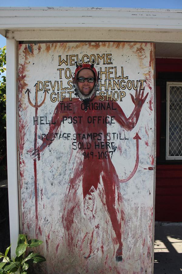 hell gift shop sign