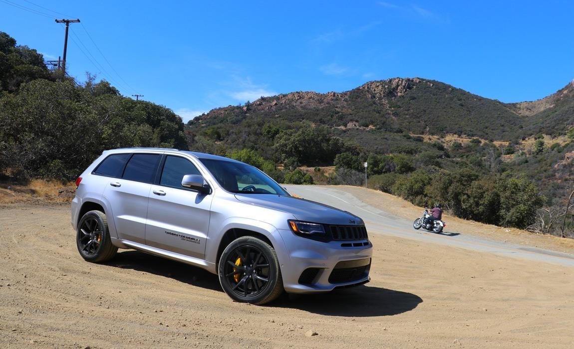 Jeep Grand Cherokee SRT features a 707hp Hellcat Engine and is awesome.