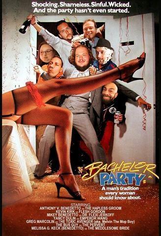 bachelor party movie poster personalized groomsman gift