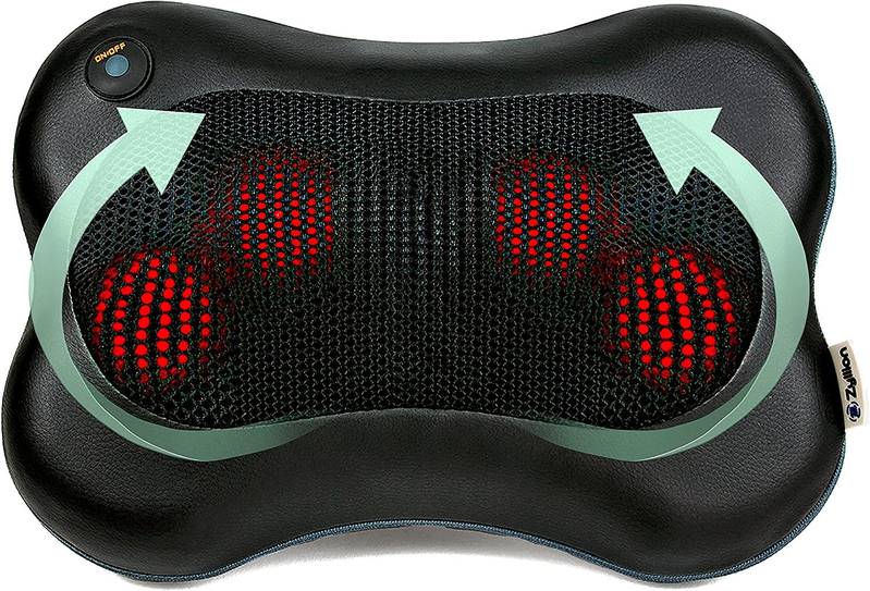 zyllion shiatsu back neck massager