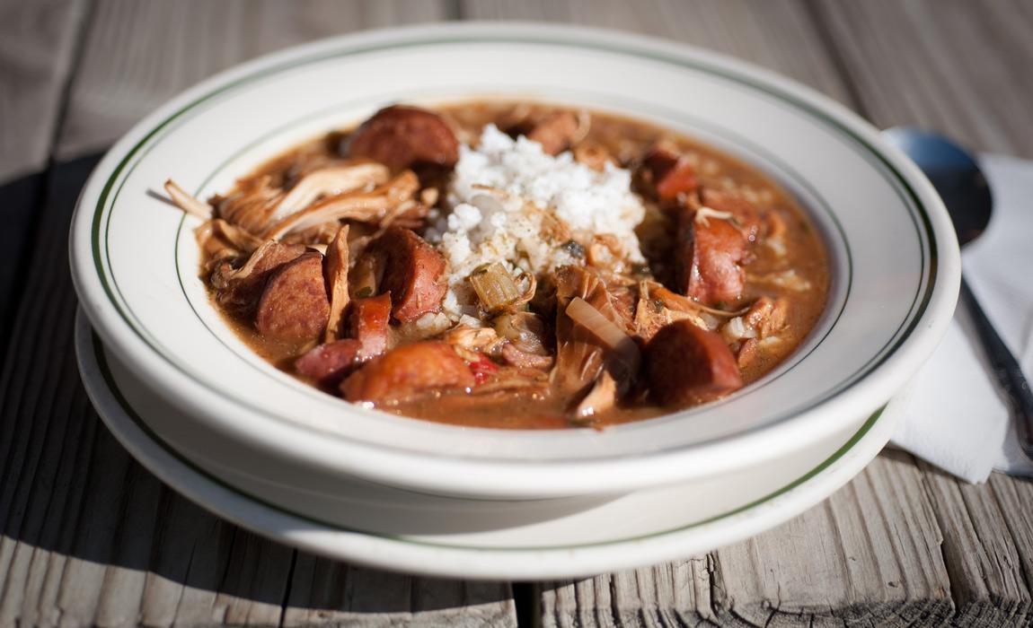 A Bear's Cafe Gumbo in celebration of National Gumbo Day