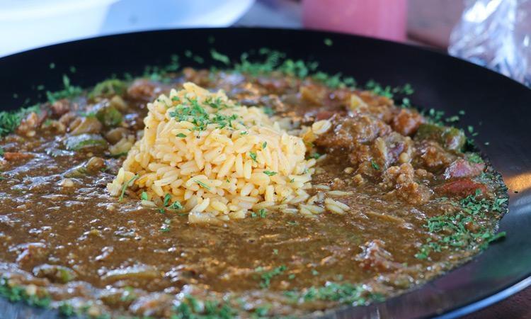 gator gumbo from peace river seafood