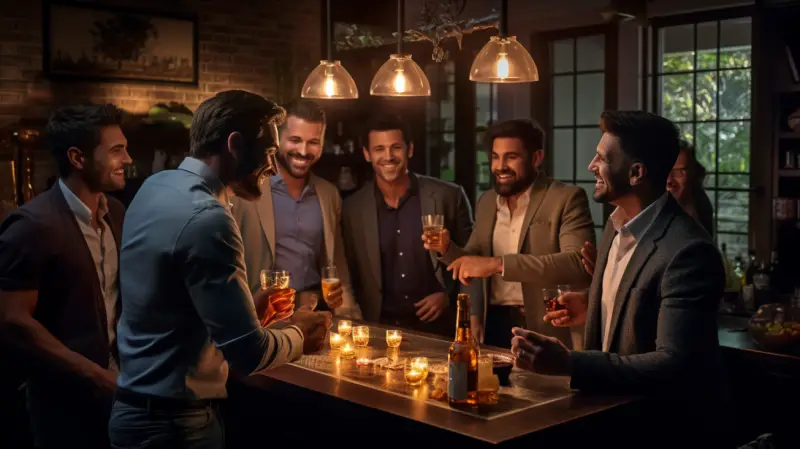 guest bartender guys night in ideas
