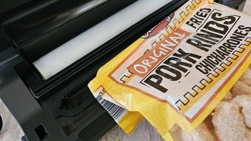 sealing snack bag no vac