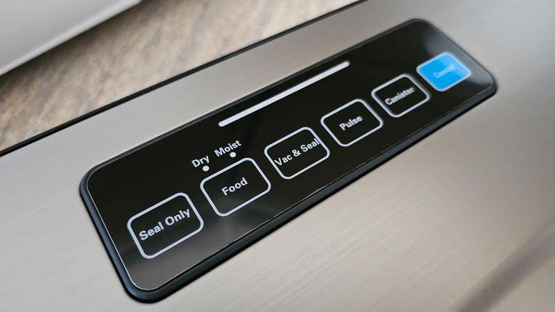 vac sealer modes