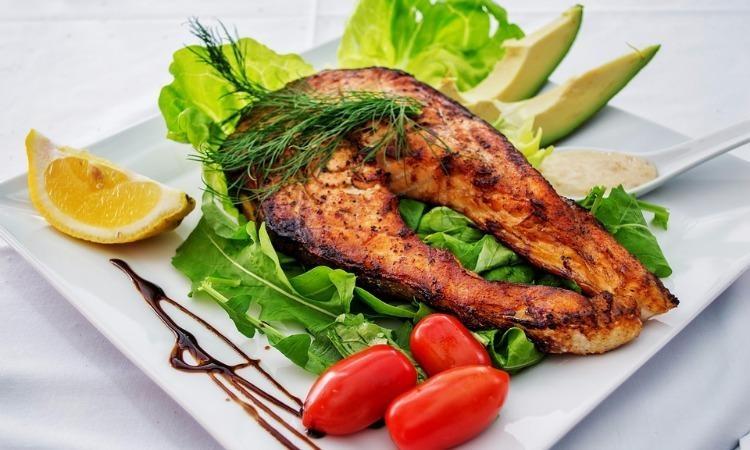 salmon steak