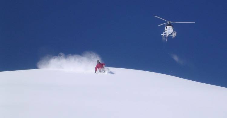 heli skiing adventures in British Columbia