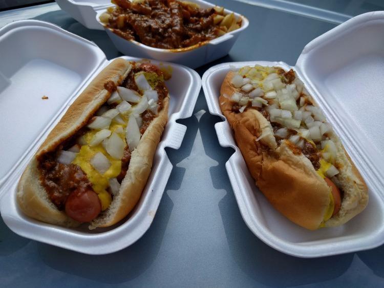 greasy fatty foods like chili cheese dogs can increase your likelihood of developing hemorrhoids