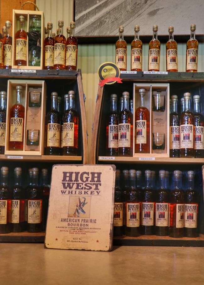 high west whiskey gift shop