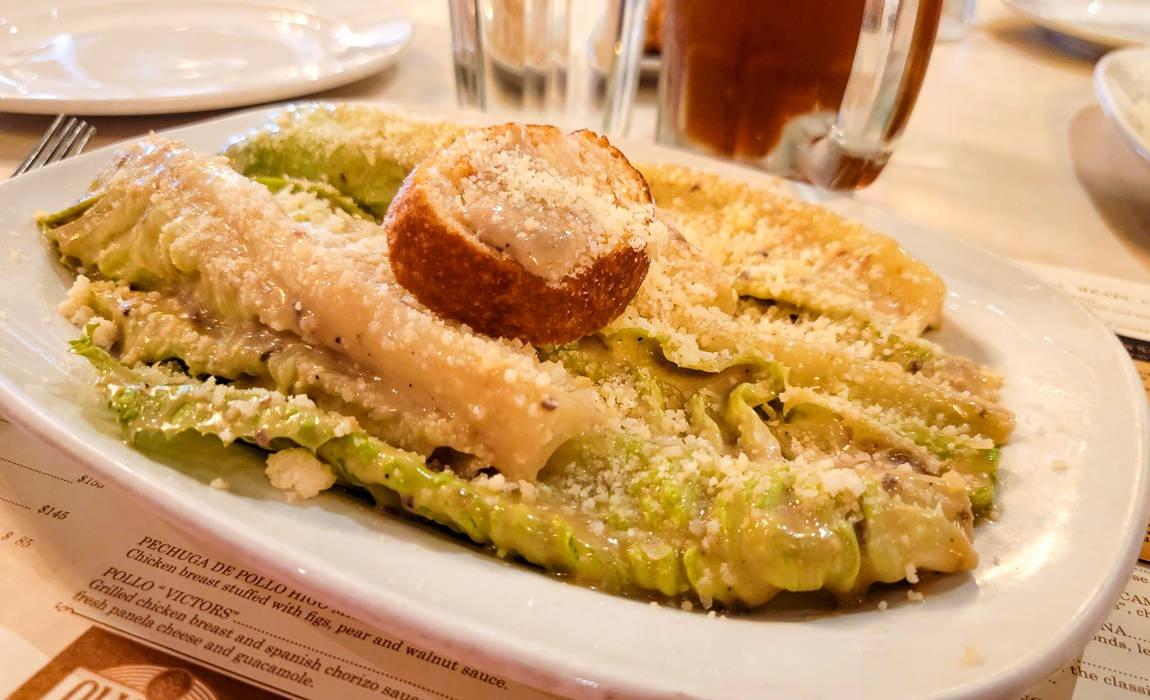 Caesar Salad at Caesar's Restaurant in Tijauna, Mexico