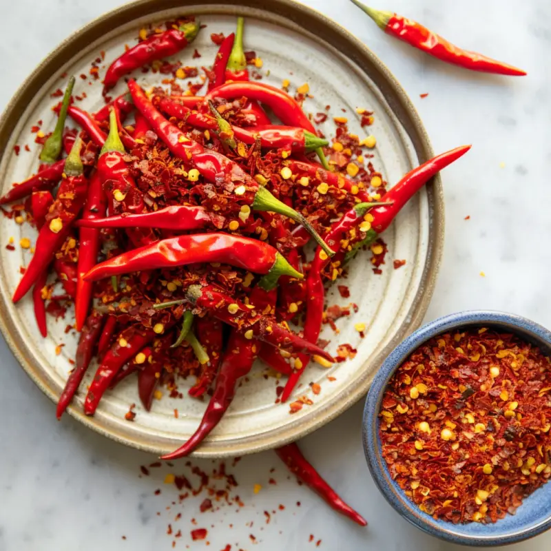 chiles de arbol peppers