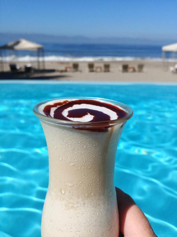 mud slide frozen drink at casa velas ocean club puerto vallarta