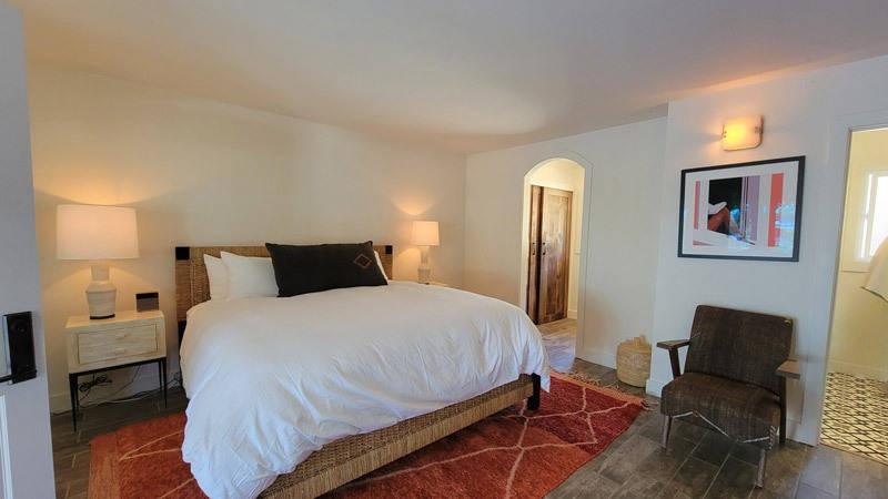 bedroom at hotel ynez