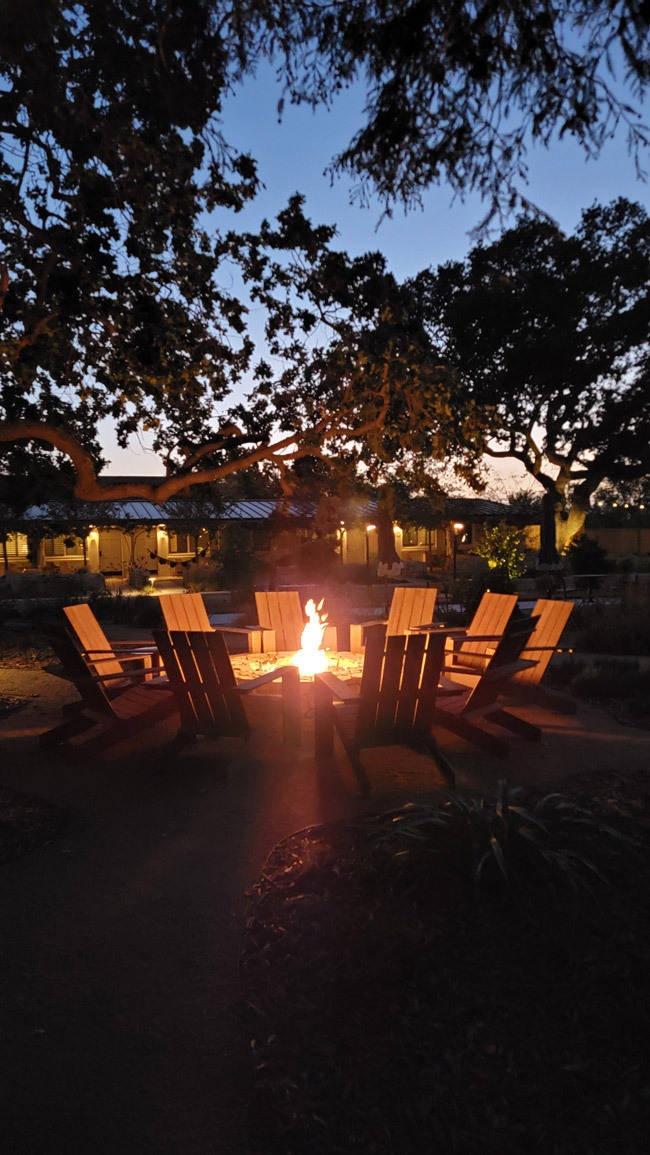 fire pit at night copy