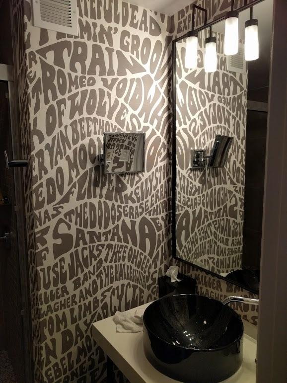 bathroom wallpaper
