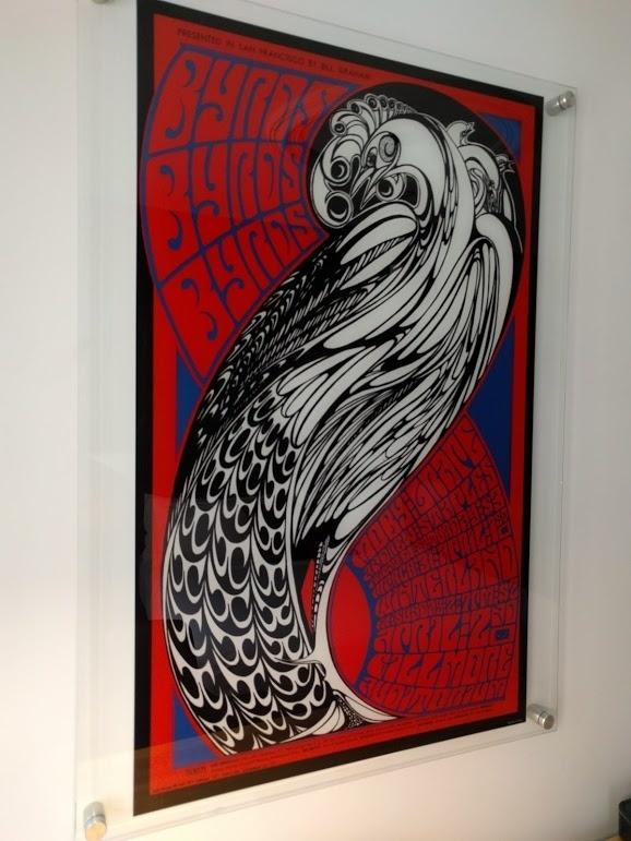 byrds concert poster