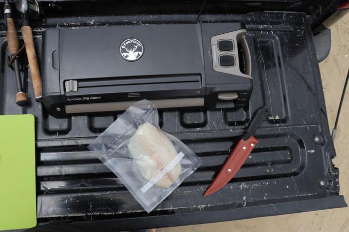 gamesaver big game vacuum sealer from foodsaver with vacuum sealed fish