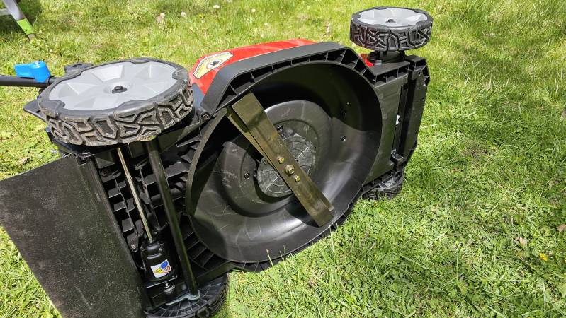 toro striping mower double blades