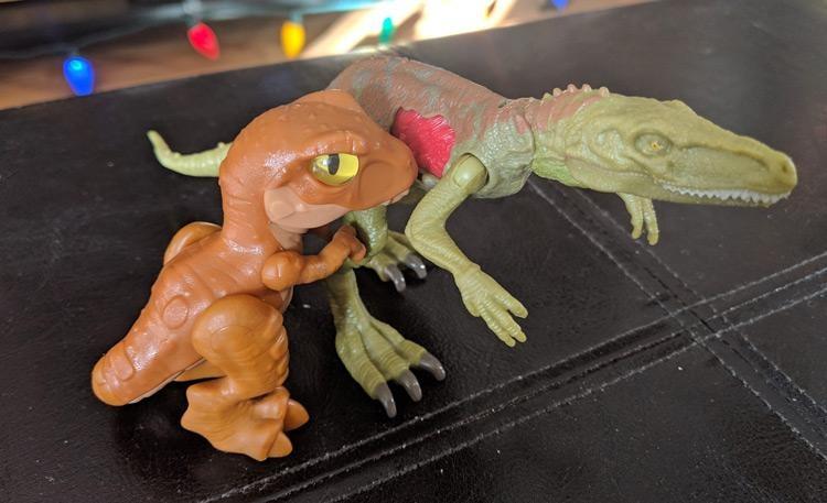 battle damage herrerasaurus