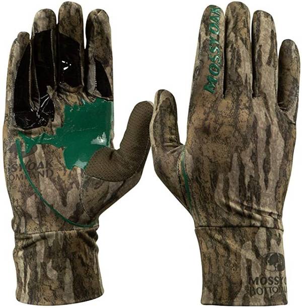 mossy oak bow hunting gloves