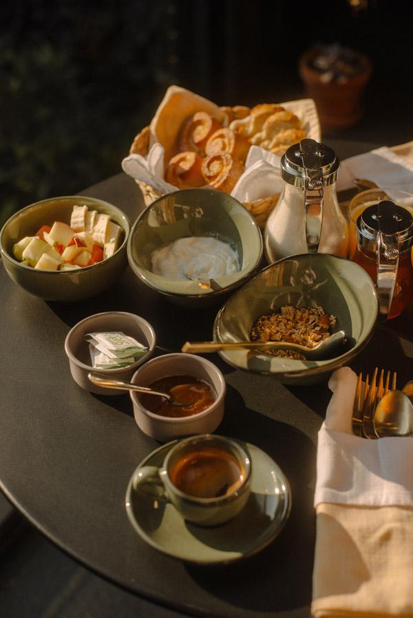 breakfast at ignacia guest house mexico city