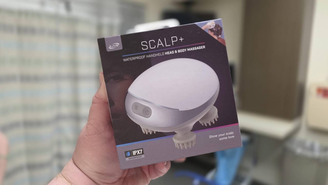  iLive Waterproof Handheld Scalp Massager