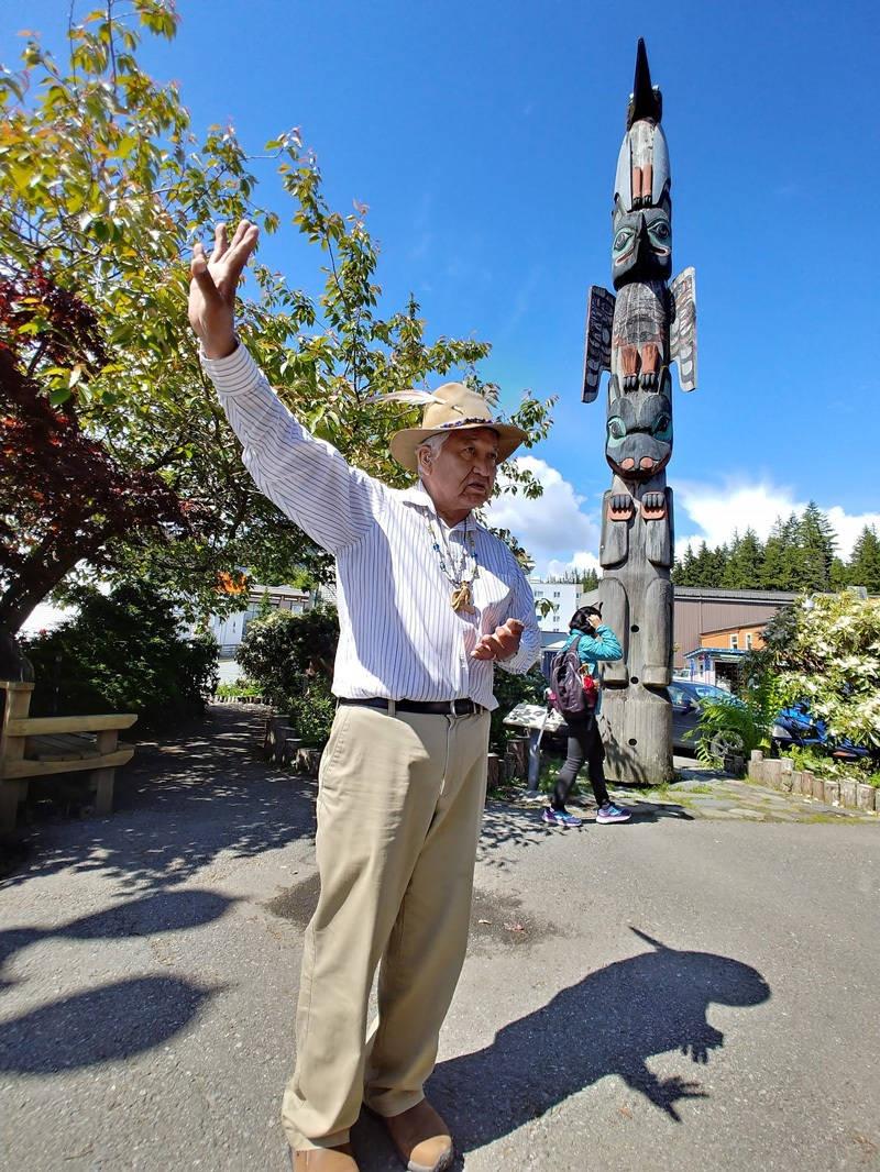joe where the eagle walks tour of ketchikan