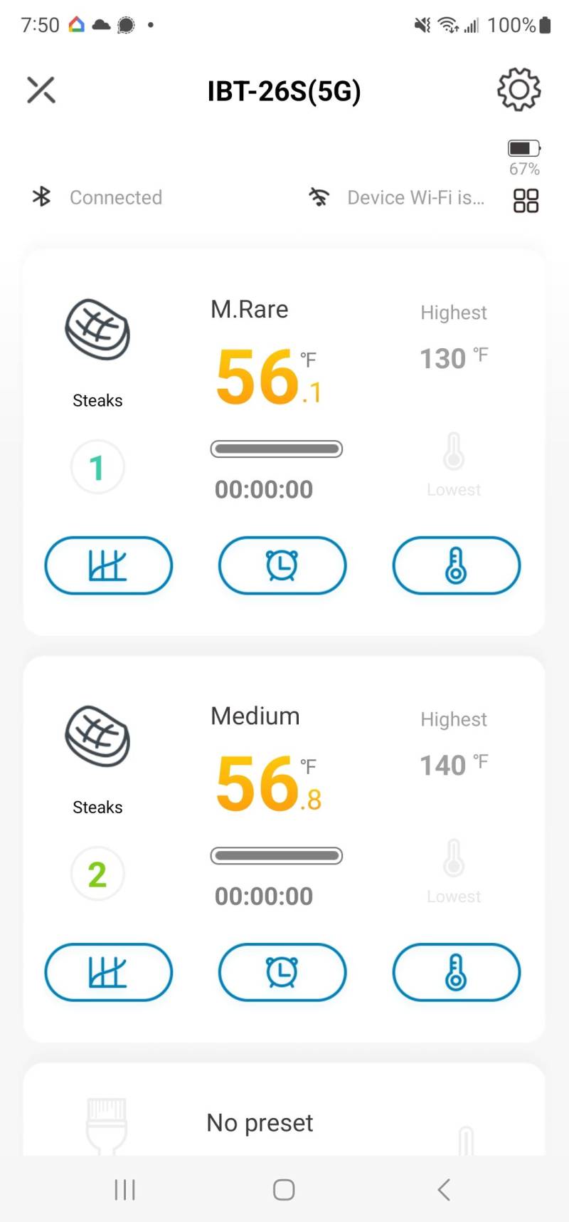 INKBIRD 5G Grilling Thermometer 