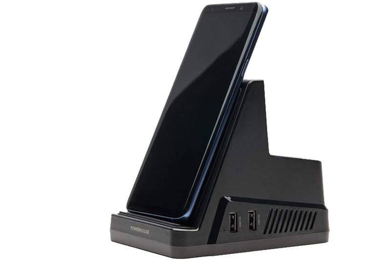 intelli powerstation wireless charger with phone