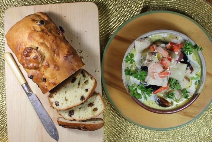 side by side cut bread