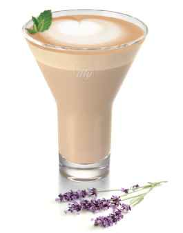 Irish inspired Lavender Mint Latte recipe from @ManTripping