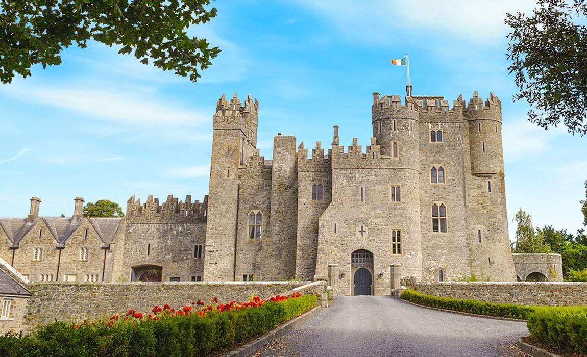 Kilkea Castle in Kildare Ireland is a great spot for an Irish Mancation