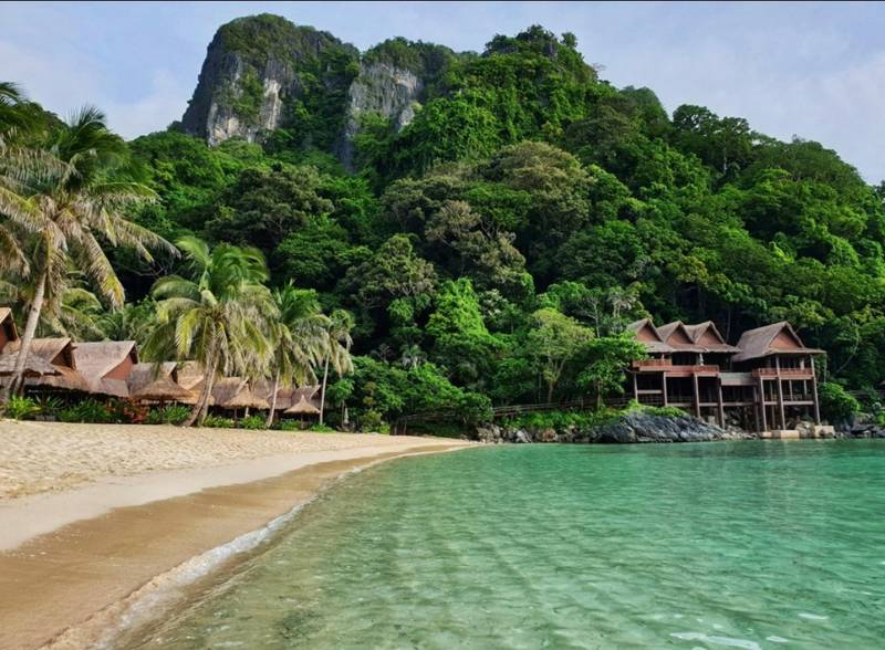 cauayan island resort on palawan island philippines