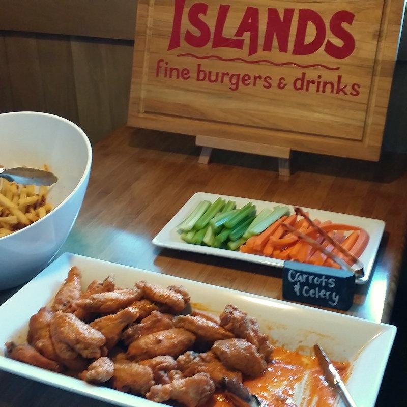 Islands Happy Hour - Burgers, Tiki Drinks, Wings, & Football!