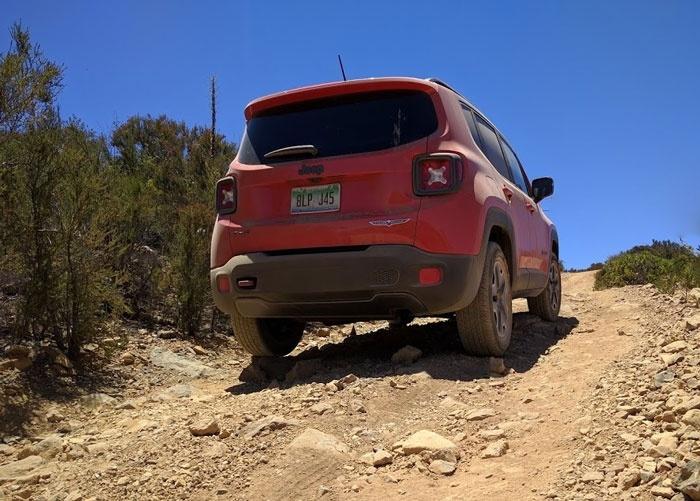 renegade on rock trail
