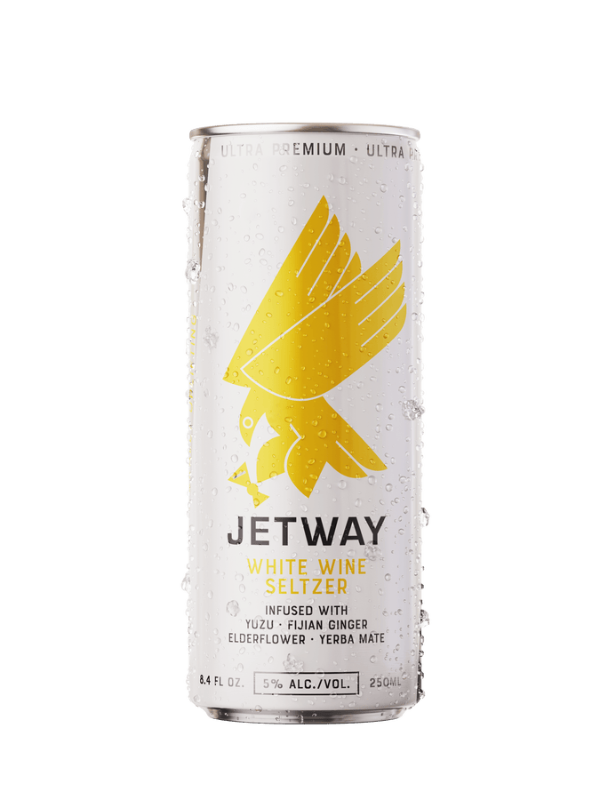 jetway white wine seltzer can