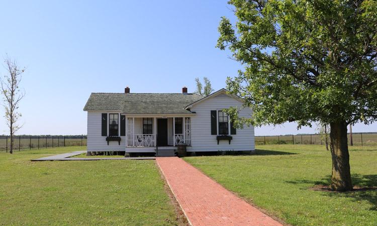 Johnny Cash Boyhood Home in Dyess Colony Arkansas