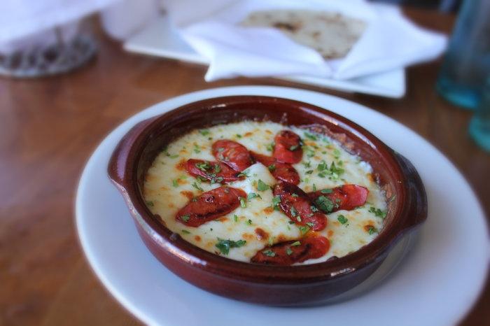 Queso Fundido Chorizo at Josefas Cocina Mexicana in La Jolla / #SanDiego California from @ManTripping