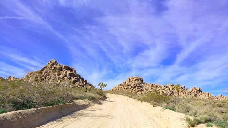 geology tour trail joshua tree national park