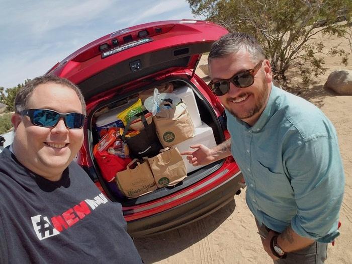 packed trunk cx 5