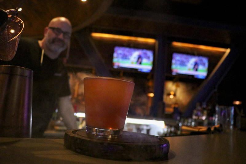 smoked old fashion at 10k alley