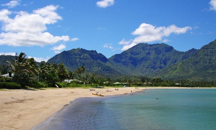 Hanalei Beach Kauai Hawaii
