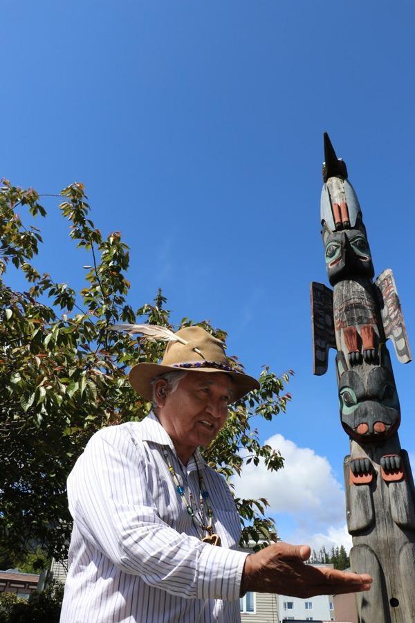 where the eagle walks tour of ketchikan alaska with tlingit elder joe williams