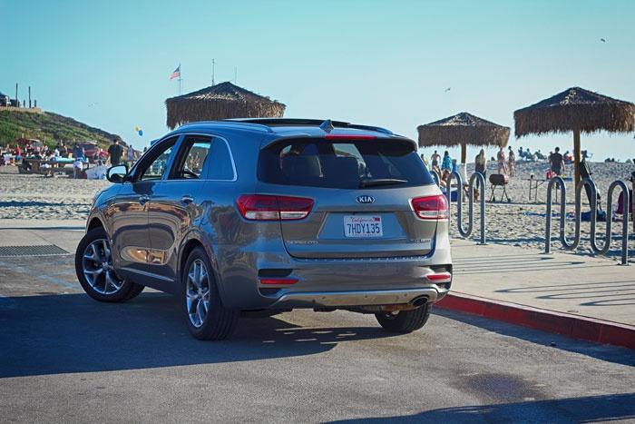 sorento at beach