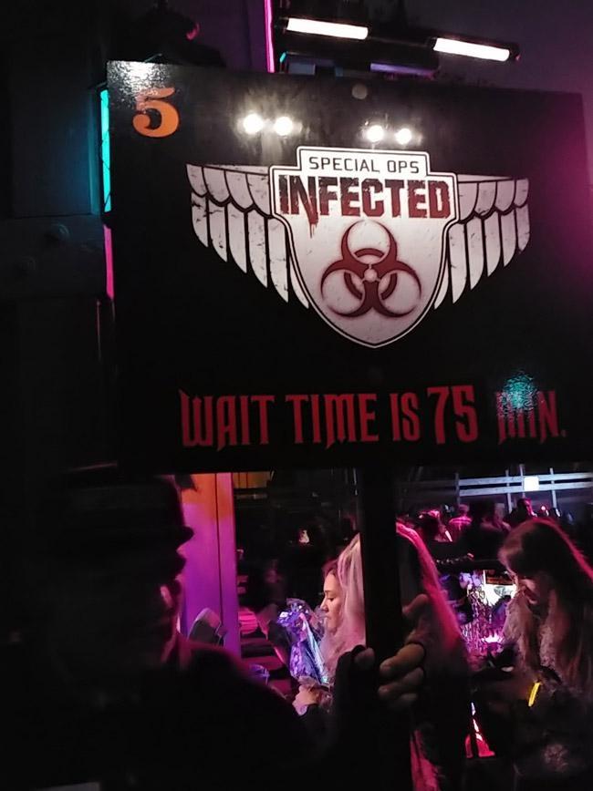 wait time 75 minutes