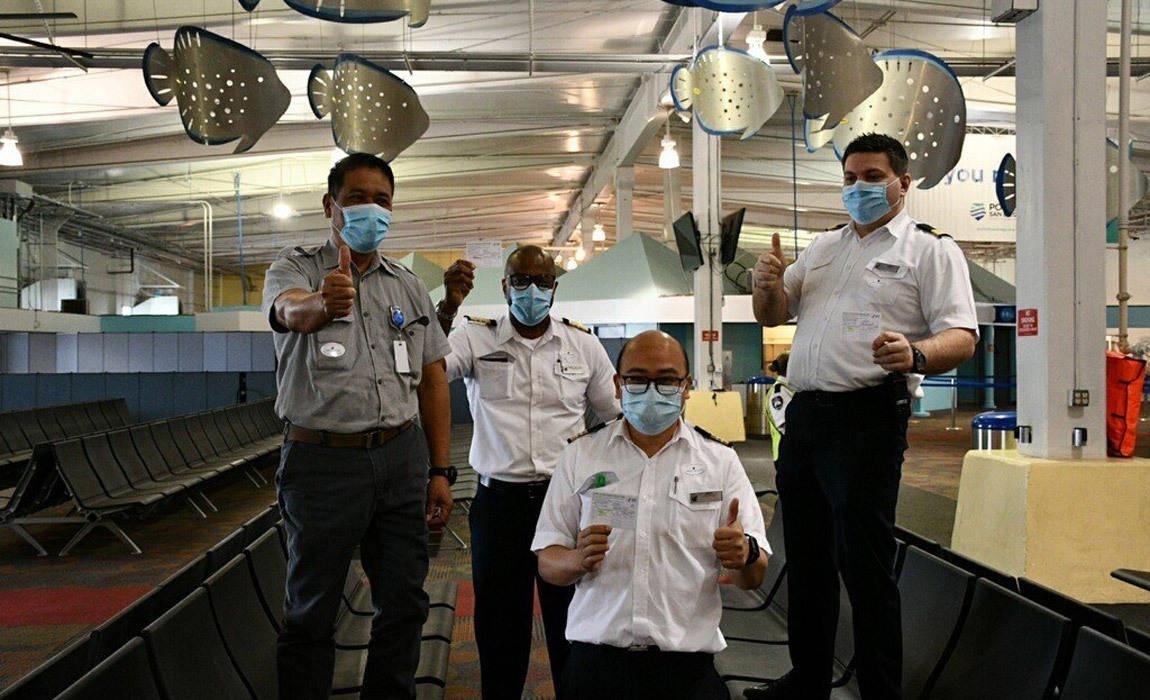 Crew from Holland America Line get first vaccines